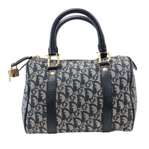 Christian Louboutin Black and Cream Shoulder Bag